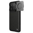 Nillkin CamShield Prop Leather Magnetic Case Magsafe hátlap, tok Xiaomi 14 Pro, fekete
