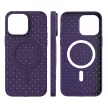 MagSafe Woven Case iPhone 15 MagSafe TPU hátlap, tok, sötétkék