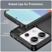 Carbon Case Xiaomi Redmi Note 13 Pro+ hátlap, tok, fekete