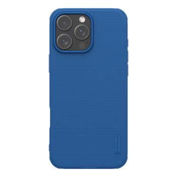   Nillkin Super Frosted Shield Pro Armor Case ütésálló tok iPhone 16 Pro, kék