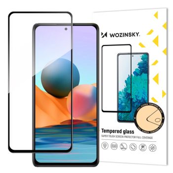   Wozinsky Super Durable Full Glue tokbarát teljes kijelzős 5D üvegfólia Xiaomi Redmi Note 12 Pro+/Note 12 Pro/Note 12 5G/Note 12