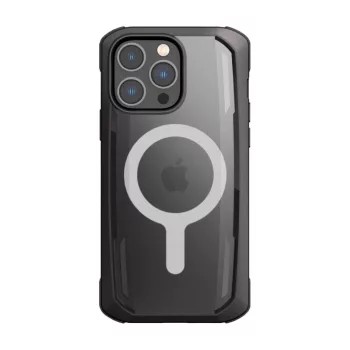   Raptic X-Doria biztonságos tok iPhone 14 Pro MagSafe ütésálló tok, fekete