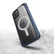 Raptic X-Doria biztonságos tok iPhone 14 Pro MagSafe ütésálló tok, kék