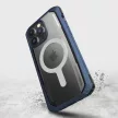 Raptic X-Doria biztonságos tok iPhone 14 Pro MagSafe ütésálló tok, kék