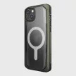 Raptic X-Doria biztonságos tok iPhone 14 Plus MagSafe ütésálló tok, zöld