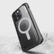 Raptic X-Doria biztonságos tok iPhone 14 Pro Max MagSafe ütésálló tok, fekete