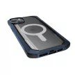 Raptic X-Doria biztonságos tok iPhone 14 Pro Max MagSafe ütésálló tok, kék