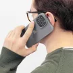 Kingxbar Plain sorozat tok, iPhone 13 szilikon tok, szürke