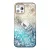 Kingxbar Phoenix Luxus iPhone 14 tok kristályokkal arany, kék