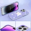 Kingxbar Heart Star Series tok iPhone 14 Plus, lila