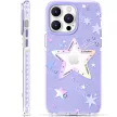Kingxbar Heart Star Series tok iPhone 14 Plus, lila