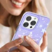 Kingxbar Heart Star Series tok iPhone 14 Plus, lila