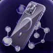 Kingxbar PQY Ice Crystal sorozatú mágneses tok iPhone 14 Pro MagSafe, szürke