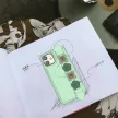 Kingxbar Sweet Series tok eredeti Swarovski kristályokkal díszített iPhone 12 Pro Max, kék