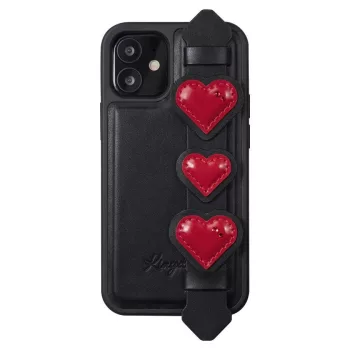   Kingxbar Sweet Series tok eredeti Swarovski kristályokkal díszített iPhone 12 Pro Max, fekete