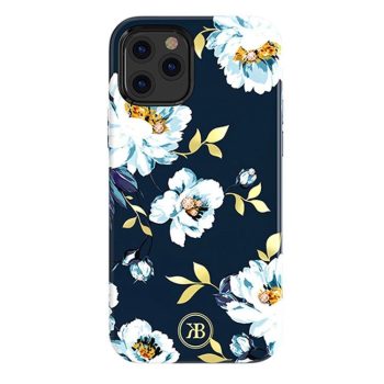   Kingxbar Blossom tok eredeti Swarovski kristályokkal díszített iPhone 12 mini, színes