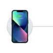 iCarer olajviasz prémium bőr tok iPhone 14 Plus mágneses bőr tok MagSafe, sötétkék