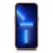 iCarer tok bőr iPhone 14 Plus (MagSafe), barna