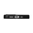 iCarer Litchi prémium bőr tok iPhone 14 mágneses bőr tok MagSafe, fekete