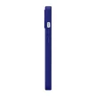 iCarer Litchi prémium bőr tok iPhone 14 mágneses bőr tok MagSafe, sötétkék