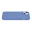 iCarer Litchi prémium bőr tok iPhone 14 Plus mágneses bőr tok MagSafe, kék