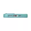 iCarer Litchi prémium bőr tok iPhone 14 Plus mágneses bőr tok MagSafe, zöld