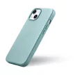 iCarer Litchi prémium bőr tok iPhone 14 Plus mágneses bőr tok MagSafe, zöld