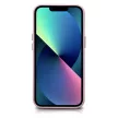 iCarer Litchi prémium bőr tok iPhone 14 Plus mágneses bőr tok MagSafe, rózsaszín
