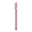 iCarer Litchi prémium bőr tok iPhone 14 Plus mágneses bőr tok MagSafe, rózsaszín