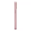 iCarer Litchi prémium bőr tok iPhone 14 Plus mágneses bőr tok MagSafe, rózsaszín