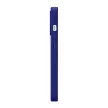 iCarer Litchi prémium bőr tok iPhone 14 Pro Max mágneses bőr tok MagSafe, sötétkék