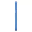 iCarer Litchi prémium bőr tok iPhone 14 Pro Max mágneses bőr tok MagSafe, kék