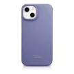 iCarer CE prémium bőr fóliatok iPhone 14 Plus mágneses bőr flip fóliatok MagSafe, lila