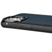 iCarer Leather Oil Wax tok természetes bőrrel tok iPhone 14, kék