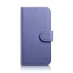 iCarer Wallet Case 2in1 Cover iPhone 14 Pro Anti-RFID bőr Flip Case tok világos, lila