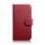 iCarer tárca tok 2in1 Cover iPhone 14 Plus Anti-RFID bőr Flip Cover, piros