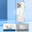 Joyroom 14D mágneses iPhone 14 Plus MagSafe tok, átlátszó