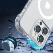 Joyroom MagSafe Magnetic Defender ütésálló tok iPhone 14 Plus, átlátszó
