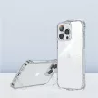 Joyroom Defender sorozatú tok, iPhone 14 Armorozott kampós tok, állvány, átlátszó