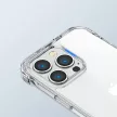 Joyroom Defender sorozatú tok, iPhone 14 Plus Armorozott kampós tok, állványhoz, átlátszó