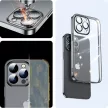 Joyroom 14Q tok iPhone 14 tok fém kerettel, fekete