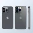 Joyroom 14Q iPhone 14 Plus tok, fém kerettel, fekete