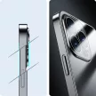 Joyroom 14Q iPhone 14 Plus tok, fém kerettel, fekete