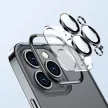 Joyroom 14Q iPhone 14 Plus tok, fém kerettel, fekete