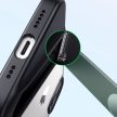 Ugreen Fusion Kickstand tok iPhone 13 Pro kemény borítás gélkerettel és állvánnyal, fekete