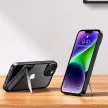 Ugreen LP633 Kickstand védő tok kemény borítás gélkerettel és beépített állvánnyal iPhone 14, fekete