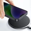Ugreen LP633 Kickstand védő tok kemény borítás gélkerettel és beépített állvánnyal iPhone 14, fekete
