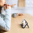 Ugreen LP634 Kickstand védő tok kemény borítás gélkerettel és beépített állvánnyal iPhone 14 Plus, fekete