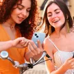 Ugreen gél fényes párna védő tok iPhone 14 Plus, átlátszó