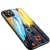 Color Glass Case Durable Cover üveg tok kamerafedéllel iPhone 11 Pro Max minta 1, színes